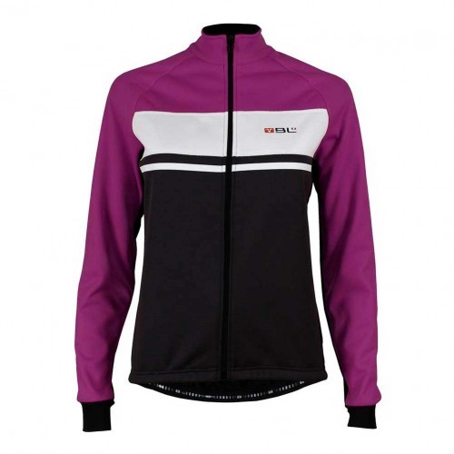 Χειμερινό jacket Bicycle Line Anouk Μαύρο-Μωβ