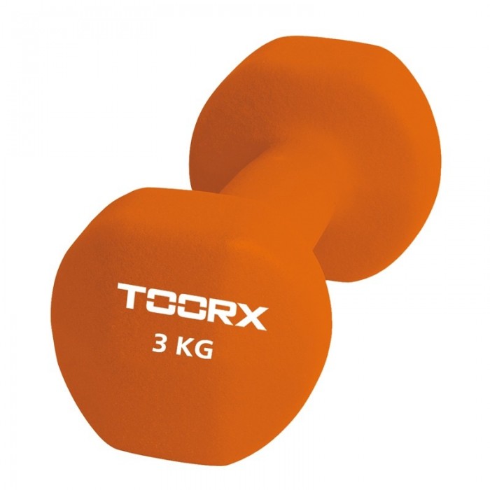 Βαράκι Neoprene 3kg Πορτοκαλί Toorx