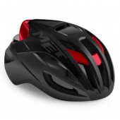 Κράνος MET Rivale Black Red Metallic/Matt Glossy	