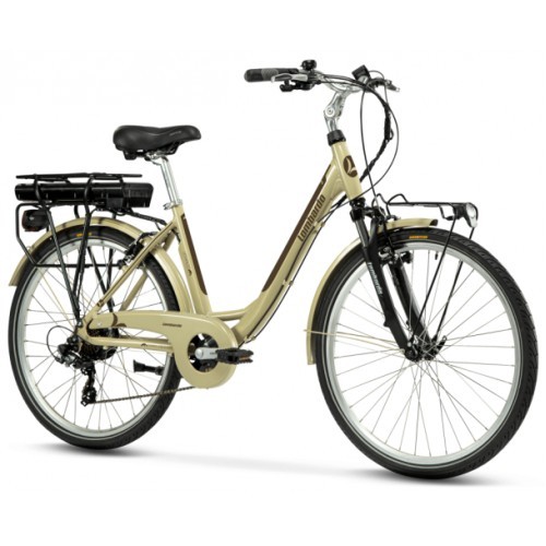 Lombardo Levanzo Sport E-Bike 26" Green Ivory/Brown Glossy 2020
