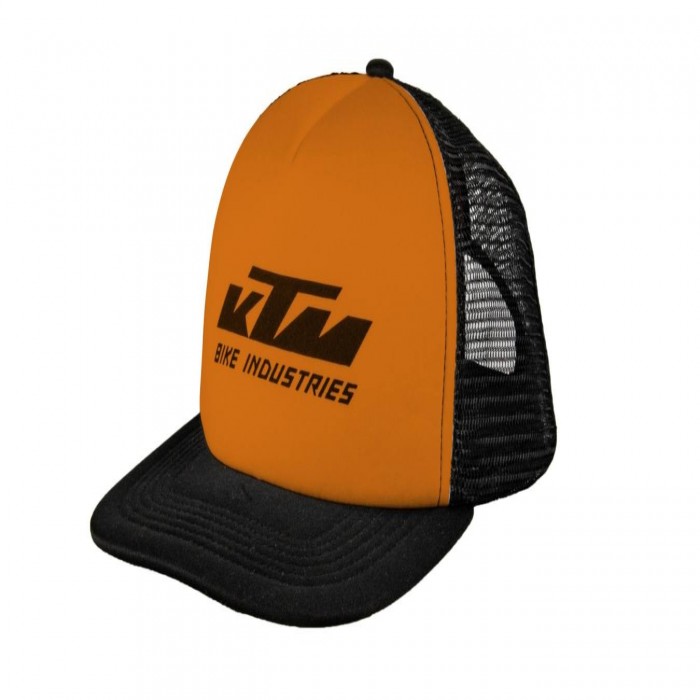 ΚΑΠΕΛΟ ΚΤΜ FLAT CAP BLACK/ORANGE