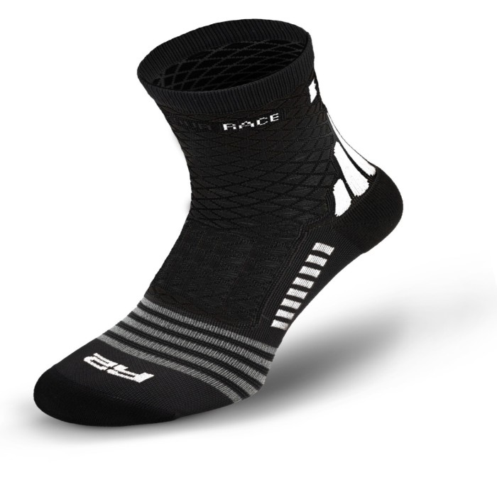 MISSION. R2 κάλτσες Μαύρες/Άσπρες