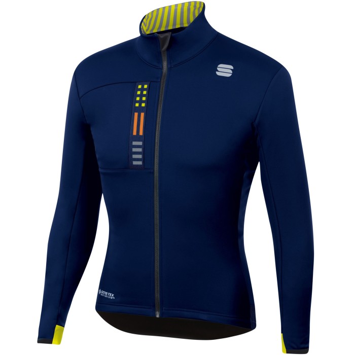 Χειμερινό jacket Sportful SUPER JACKET - Blue