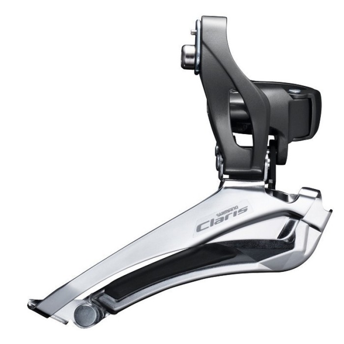 ΝΤΕΡΑΓΙΕΡ ΕΜΠΡΟΣΘΙΟ SHIMANO CLARIS FD-R2000, DOUBLE, FOR REAR 8 SPEED, BAND TYPE 34.9MM (INCL ADAPTOR 31.8MM & 28.6MM), IND.PACK