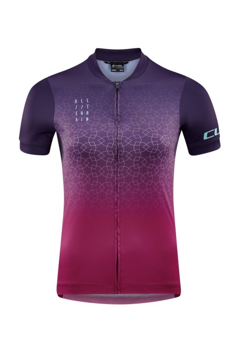 Μπλούζα με κοντό μανίκι Cube ATX Jersey Full Zip S/S - 12280