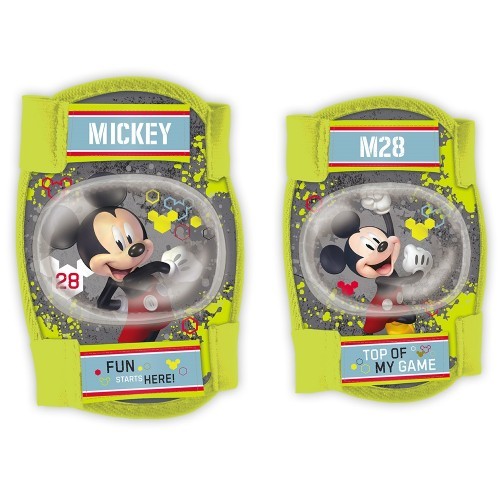 Σετ προστατευτικών αξεσουάρ για παιδια Disney Mickey 2 (Επιαγκωνίδες - Επιγονατίδες)