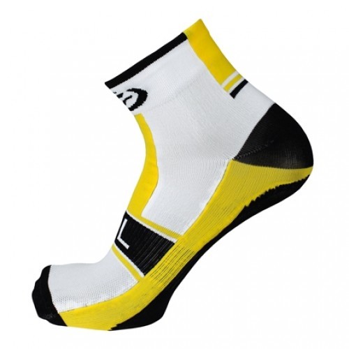 AKILLE. Bicycle line κάλτσες καλοκαιρινές κίτρινες