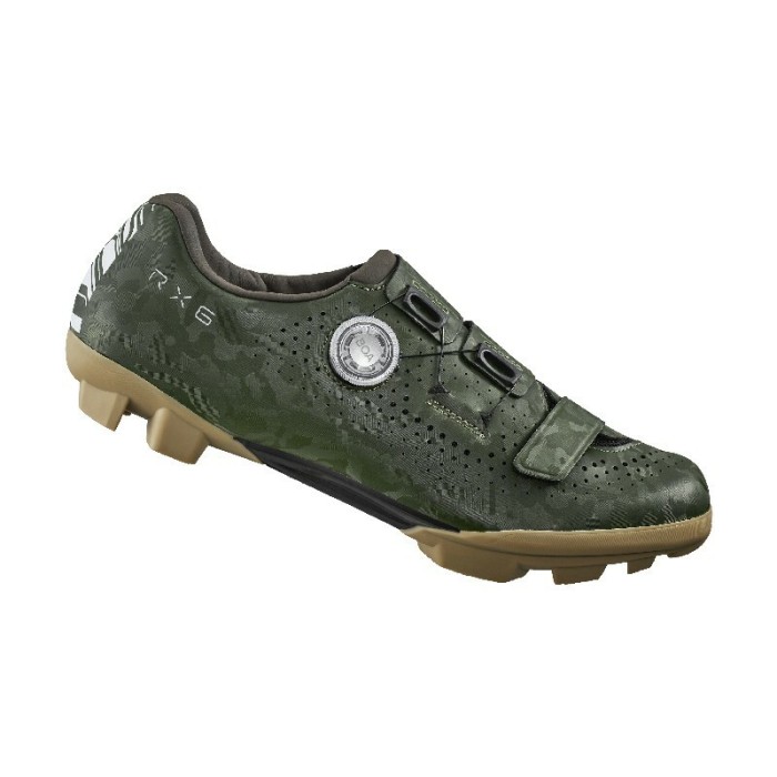 ΠΟΔΗΛΑΤΙΚΑ ΠΑΠΟΥΤΣΙΑ SHIMANO OFF-ROAD/GRAVEL / ADVENTURE SH-RX600, MEN GREEN, IND.PACK