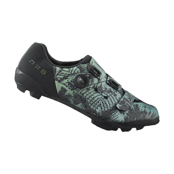 ΠΟΔΗΛΑΤΙΚΑ ΠΑΠΟΥΤΣΙΑ SHIMANO OFF-ROAD/GRAVEL / ADVENTURE SH-RX801, MEN TROPICAL LEAVES, IND.PACK (23)