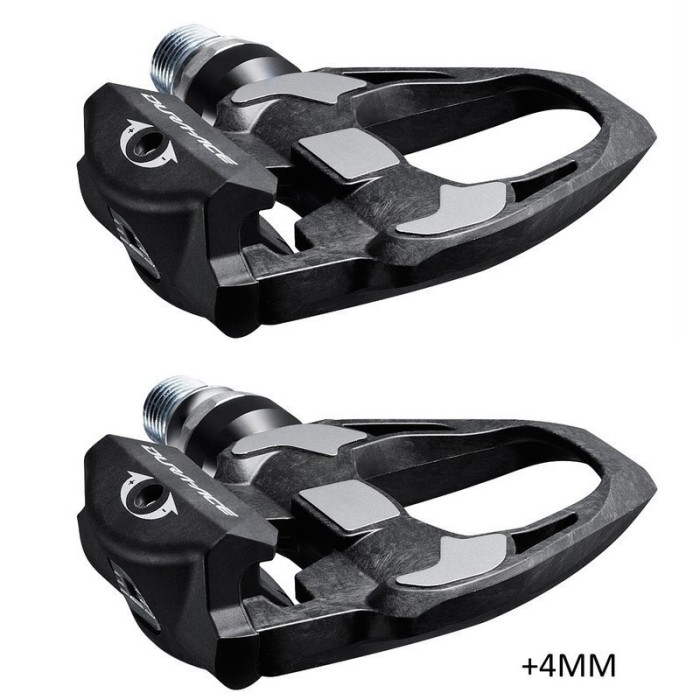 ΠΕΝΤΑΛ SHIMANO DURA-ACE PD-R9100, SPD-SL, W/O REFLECTOR, CLEAT SM-SH12, 4MM LONGER AXLE, IND.PACK