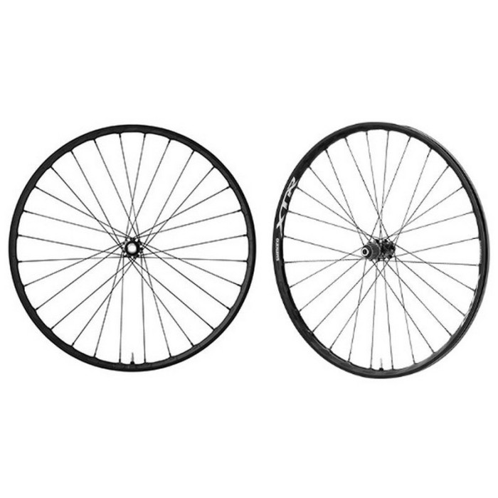 ΤΡΟΧΟΣ SHIMANO XTR WH-M9000-TL-29, FRONT & REAR, E-THRU F15/R12, 28H/28H, RIM CLINCHER (TUBELESS COMPATIBLE), FOR ROTOR CENTER LOCK (W/LOCK RING), W/BAG, IND.PACK