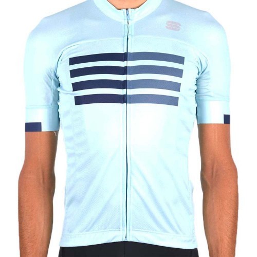 Μπλούζα με κοντό μανίκι Sportful WIRE Jersey S/S - Blue Sky Blue Blue Sea