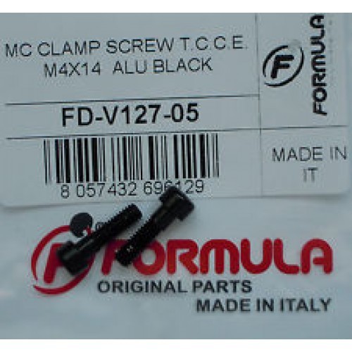 Βίδες Formula Alloy M4x14 Μαύρες FdV127-05