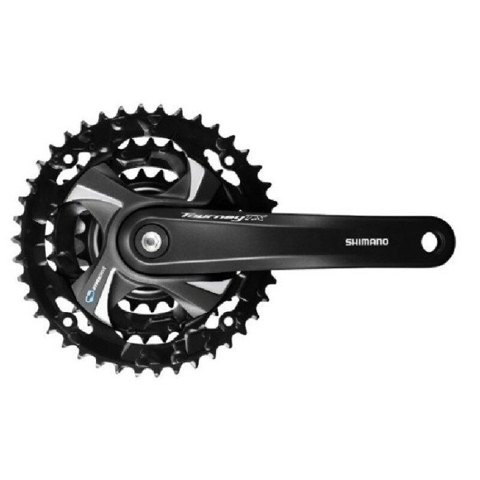 ΔΙΣΚΟΒΡΑΧΙΟΝΑΣ SHIMANO TOURNEY FC-TX801, 42X32X22T, CRANK ARM 170MM, FOR REAR 7/8 SPEED, W/CG, CHAINCASE COMPATIBLE, INCL. FIXING BOLT, BLACK, BULK