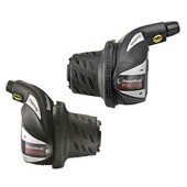 ΛΕΒΙΕ ΤΑΧΥΤΗΤΩΝ SHIMANO TOURNEY SL-RS36, 6X3 SPEED, LEFT FRICTION, REVO, INNER CABLE 1800MM/2050MM, OUTER CASING 600X600X300MM BLACK, IND.PACK