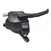 ΛΕΒΙΕΔΟΜΑΝΕΤΑ SHIMANO ST-EF41-6R, RIGHT 6-SPEED,2050MM INNER,EZ-FIRE PLUS,2F-STEEL/RESIN, FOR V-BRAKE, BLACK, BULK