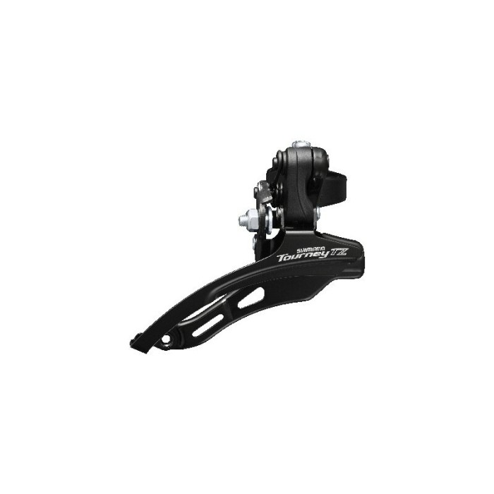 ΝΤΕΡΑΓΙΕΡ ΕΜΠΡΟΣΘΙΟ SHIMANO TZ FD-TZ510-DS6, FOR 3(FRICTION)X7/6, DOWN-SWING, TOP-PULL, 28.6MM BAND, CS-ANGLE:66-69, FOR TOP GEAR:48T, CL:47.5MM, BULK