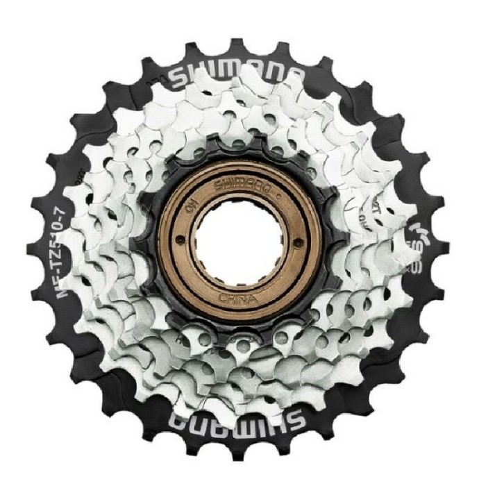 ΕΛΕΥΘΕΡΟ ΒΙΔΩΤΟ SHIMANO MF-TZ510-7, 7-SPEED, 14-16-18-20-22-24-28T, BULK