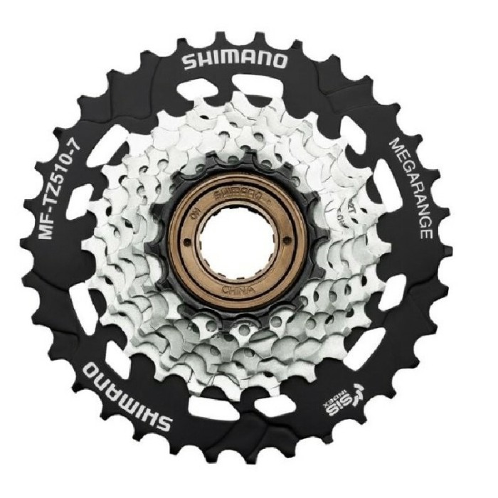 ΕΛΕΥΘΕΡΟ ΒΙΔΩΤΟ SHIMANO MF-TZ510-7,7-SPEED, 14-16-18-20-22-24-34T, BULK