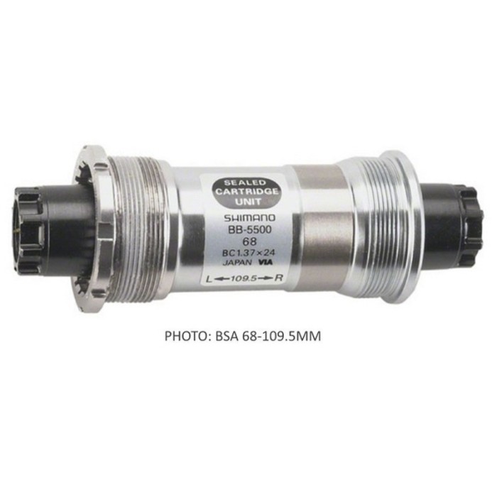 ΜΕΣΑΙΑ ΤΡΙΒΗ BB-5500 BSA 68-118.5MM HOLLOW SHIMANO