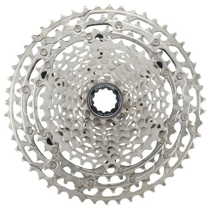 ΚΑΣΕΤΑ ΓΡΑΝΑΖΙΩΝ SHIMANO DEORE CS-M5100-11, 11-SPEED, 11-13-15-18-21-24-28-33-39-45-51T, IND.PACK