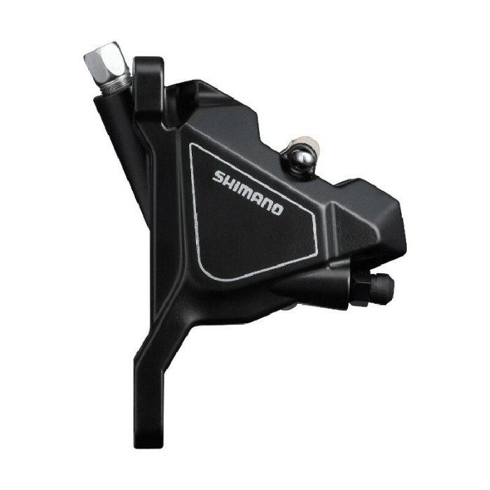 ΔΙΣΚΟΦΡΕΝΟ SHIMANO ΥΔΡΑΥΛ. ΕΜΠΡΟΣΘΙΟ BR-UR300, FLAT MOUNT, ΓΙΑ 160MM ΡΟΤΟΡΑ, ΜΕ ΤΑΚΑΚΙΑ RESIN B01S (W/O FIN), BLACK, IND.PACK