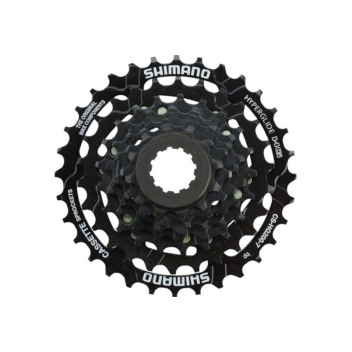 ΚΑΣΕΤΑ ΓΡΑΝΑΖΙΩΝ SHIMANO CS-HG200-7, 7-SPEED, 12-14-16-18-21-26-32, IND.PACK