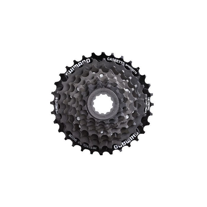 ΚΑΣΕΤΑ ΓΡΑΝΑΖΙΩΝ SHIMANO CS-HG200-8, 8-SPEED, 12-14-16-18-21-24-28-32(BR), IND.PACK