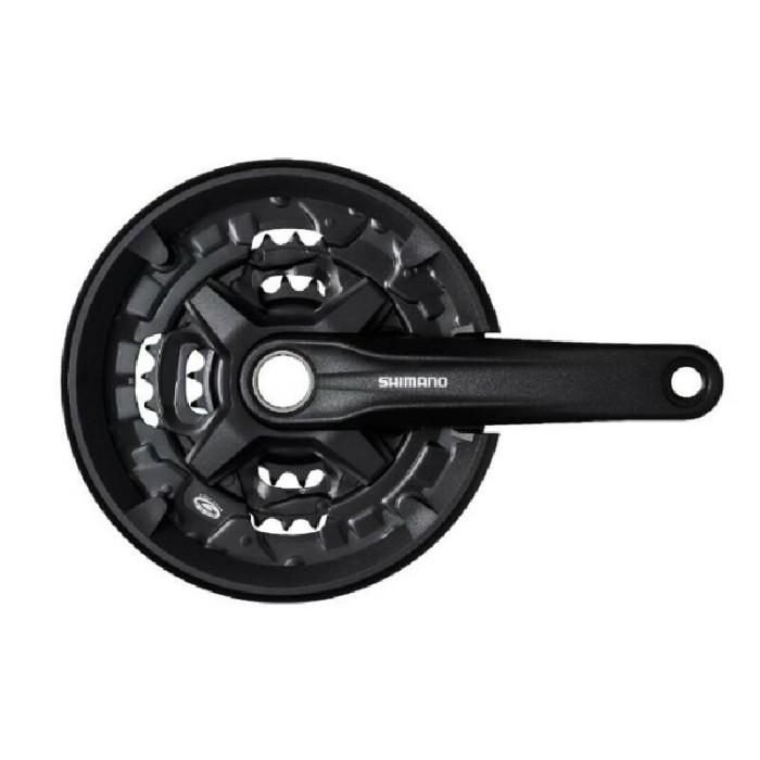 ΔΙΣΚΟΒΡΑΧΙΟΝΑΣ SHIMANO FC-MT210-3, FOR REAR 9-SPEED, 2-PCS FC, 175MM, 40-30-22T W/CG,W/O BB PARTS, BLACK, IND.PACK