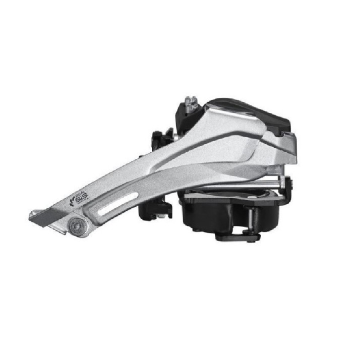 ΝΤΕΡΑΓΙΕΡ ΕΜΠΡΟΣΘΙΟ SHIMANO TOURNEY FD-TY710-2-TS3, FOR 2X7/8, TOP-SWING, DUAL-PULL, BAND TYPE 34.9MM(W/S & M ADAPTER), CS ANGLE:63-68, FOR 46T, CL:48.8MM, IND.PACK