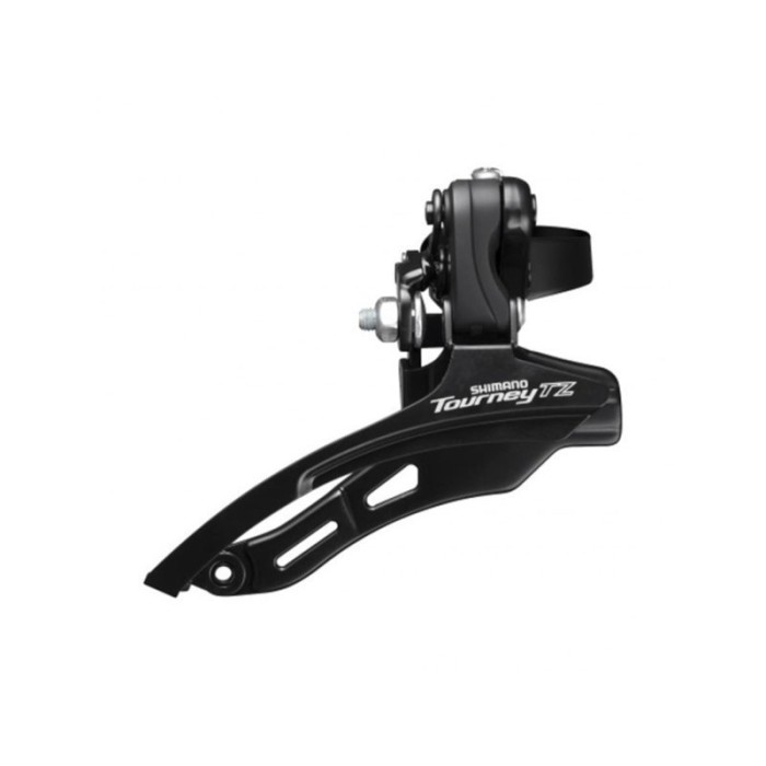 ΝΤΕΡΑΓΙΕΡ ΕΜΠΡΟΣΘΙΟ SHIMANO TZ FD-TZ500-DS6, FOR 3(FRICTION)X7/6, DOWN-SWING, TOP-PULL, 28.6MM BAND, CS-ANGLE:66-69, FOR TOP GEAR:42T, CL:47.5MM, IND.PACK