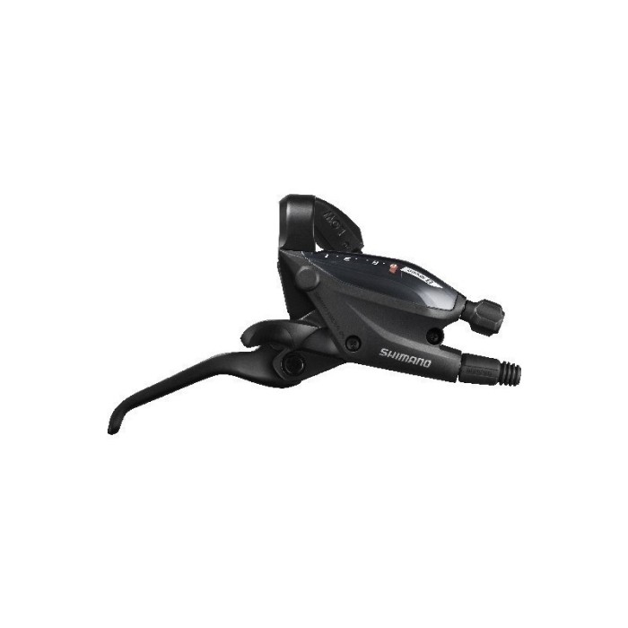 ΛΕΒΙΕΔΟΜΑΝΕΤA SHIMANO ST-EF505-8R, RIGHT 8-SPEED, ΜΕ ΕΣΩΤ. ΣΥΡΜΑ 2050MM, EZ-FIRE PLUS, 3-FINGER, ΓΙΑ ΥΔΡΑΥΛ. ΔΙΣΚΟΦΡΕΝΟ, BLACK, IND.PACK