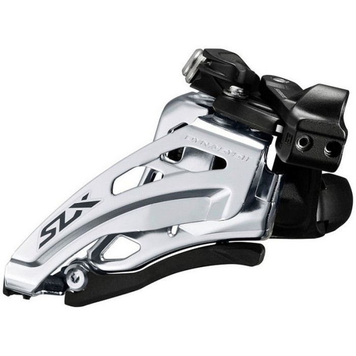 ΝΤΕΡΑΓΙΕΡ ΕΜΠΡΟΣΘΙΟ SHIMANO SLX FD-M7020-L, DOUBLE, FOR REAR 11 SPEED, LOW CLAMP, SIDE SWING, FRONT PULL, BAND TYPE 34.9MM (INCL. ADAPTOR 28.6MM & 31.8MM), CS ANGLE 66-69, IND.PACK