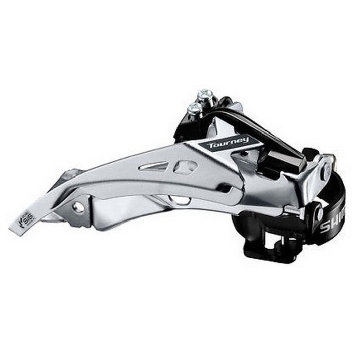 ΝΤΕΡΑΓΙΕΡ ΕΜΠΡΟΣΘΙΟ SHIMANO TOURNEY FD-TY710-TS3, TRIPLE, FOR REAR 7/8 SPEED, TOP SWING, DUAL PULL, BAND TYPE 34.9MM (INCL. ADAPTOR 31.8MM & 28.6MM), CS ANGLE 63-66, FOR 48T, CHAINLINE 47.5/50MM, IND.PACK