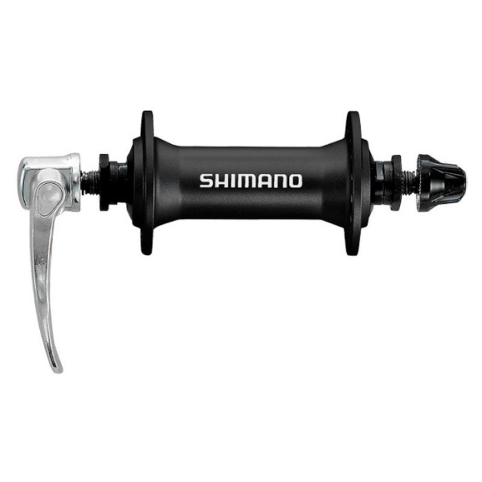 ΚΕΝΤΡΟ SHIMANO ΕΜΠΡΟΣΘΙΟ MTB HB-M430-L 32H, OLD:100MM, AXLE 108MM, Q.R 133MM SILVER, SHIMANO LOGO, BLACK, IND.