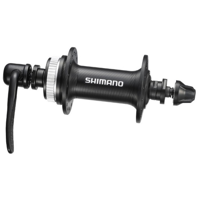 ΕΜΠΡΟΣΘΙΟ ΚΕΝΤΡΟ SHIMANO HB-RM35, 32H, OLD 100MM, AXLE 108MM, QR 133MM BLACK, FOR CENTER LOCK DISC BRAKE, W/ROTOR MOUNT COVER, BLACK, IND.PACK