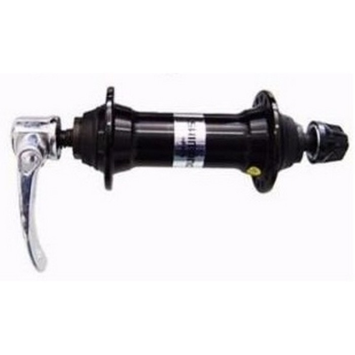 ΚΕΝΤΡΟ SHIMANO ΕΜΠΡΟΣΘΙΟ HB-RM60-L 32H OLD:100MM AXEL:108MM, QR:133MM C.P, BLACK, IND.