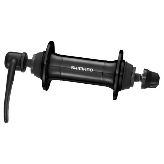 ΚΕΝΤΡΟ ΕΜΠΡΟΣΘΙΟ SHIMANO HB-RM70-L, 32H, OLD 100MM, QR 133MM BLACK, BLACK, BULK