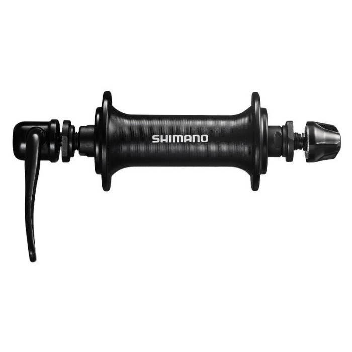 ΕΜΠΡΟΣΘΙΟ ΚΕΝΤΡΟ SHIMANO TOURNEY HB-TX800-QR, 32H, OLD 100MM, AXLE 108MM, QR 133MM BLACK, BLACK, IND.PACK