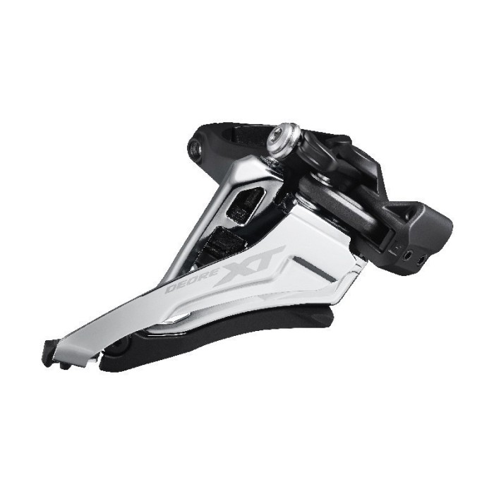 ΝΤΕΡΑΓΙΕΡ ΕΜΠΡΟΣΘΙΟ SHIMANO DEORE XT FD-M8100-M, FOR 2X12, SIDE-SWING, FRONT-PULL, BAND-TYPE 34.9MM (W/28.6&31.8MM ADPT), CS-ANGLE:66-69, CL:48.8/51.8MM, IND.PACK