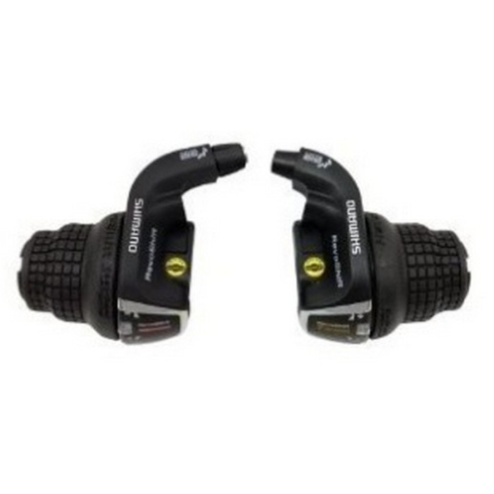 ΛΕΒΙΕΣ ΤΑΧΥΤΗΤΩΝ SHIMANO TOURNEY SL-RS35, 7X3 SPEED, LEFT FRICTION, REVO, INNER CABLE 2050MM/1800MM, OUTER CASING 600MM/600MM/300MM BLACK, IND.PACK