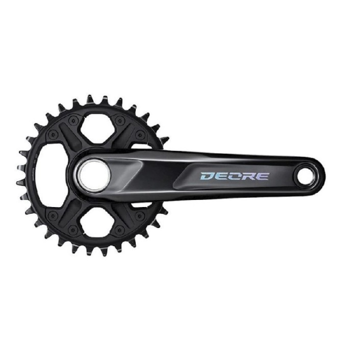 ΔΙΣΚΟΒΡΑΧΙΟΝΑΣ SHIMANO DEORE FC-M6100-1, FOR REAR 12-SPEED, 2-PCS FC, 175MM, 32T W/O CG, W/O BB PARTS, FOR CHAIN LINE 52MM, IND.PACK