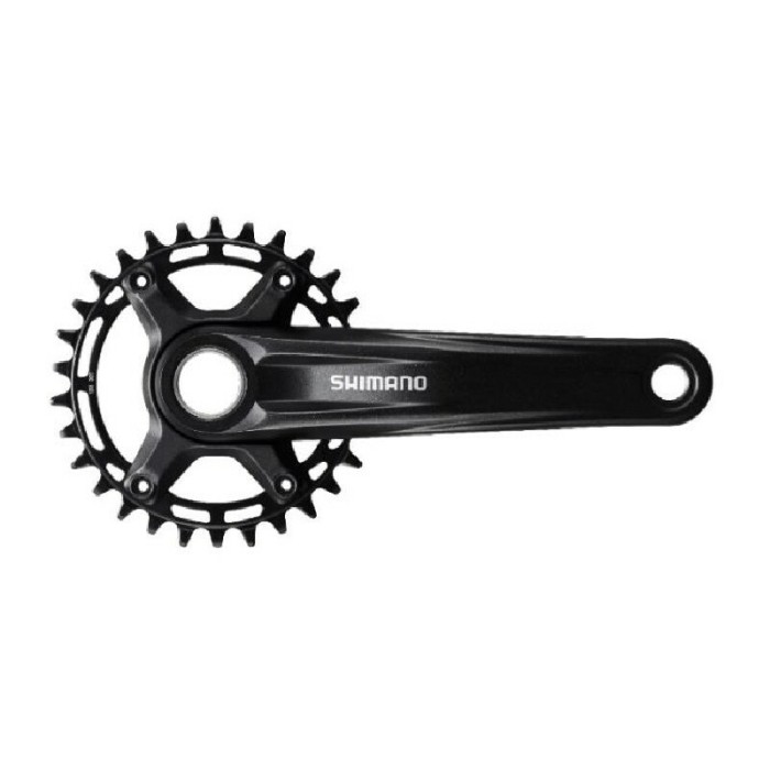 ΔΙΣΚΟΒΡΑΧΙΟΝΑΣ SHIMANO FC-MT510-1, FOR REAR 12-SPEED, 2-PCS FC, 175MM, 34T W/O CG, W/O BB PARTS, FOR CHAIN LINE 52MM, BLACK, IND.PACK