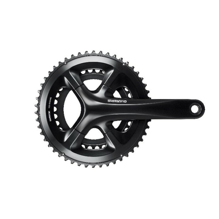 ΔΙΣΚΟΒΡΑΧΙΟΝΑΣ SHIMANO 105 FC-RS510, 50X34T, CRANK ARM 172.5MM, FOR REAR 11 SPEED, 2-PCS FC, W/O CG, W/O BB, BLACK, IND.PACK
