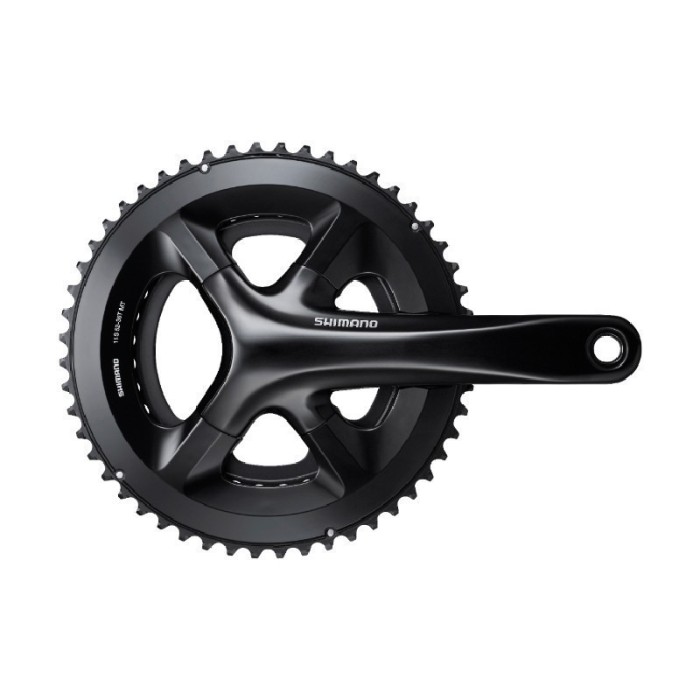 ΔΙΣΚΟΒΡΑΧΙΟΝΑΣ SHIMANO FC-RS510, FOR REAR 11-SPEED, 2-PCS FC, 175MM, 52-36T W/O CG, W/O BB PARTS, BLACK, IND.PACK