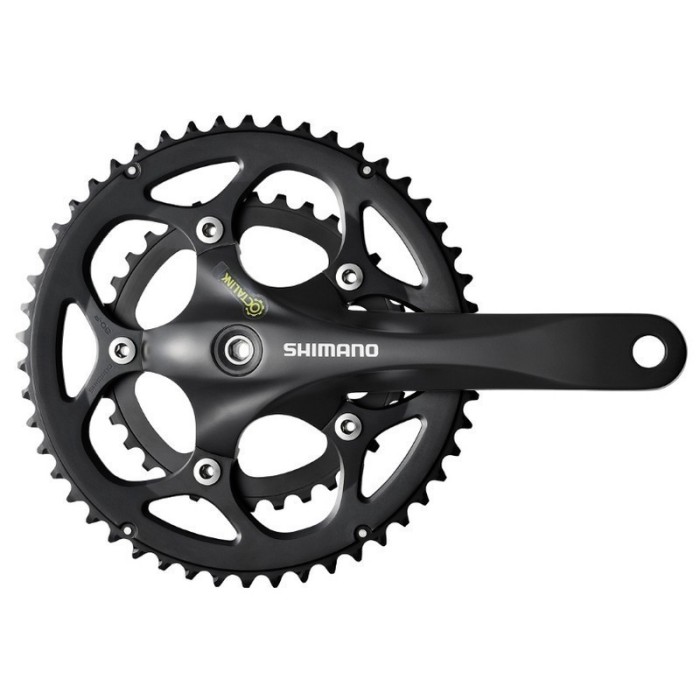 ΔΙΣΚΟΒΡΑΧΙΟΝΑΣ SHIMANO FC-R345-L, DOUBLE 170MM 50X34T FOR REAR 9-SPEED OCTALINK, W/O CG, BLACK, IND.PACK