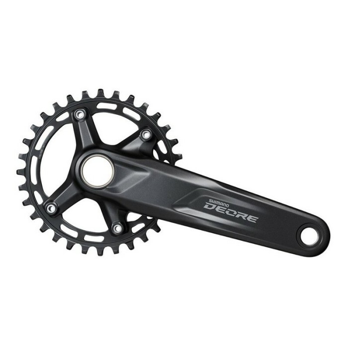 ΔΙΣΚΟΒΡΑΧΙΟΝΑΣ SHIMANO DEORE FC-M5100-1, FOR REAR 10/11-SPEED, 2-PCS FC, 170MM, 30T W/O CG, W/O BB PARTS, FOR CHAIN LINE 52MM, IND.PACK