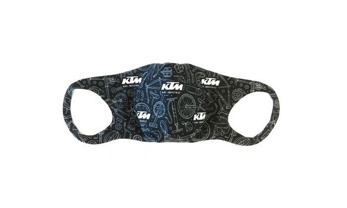 ΜΑΣΚΑ KTM BLACK/WHITE