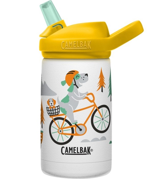 ΠΑΓΟΥΡΙ EDDY+ KIDS VACUUM INSULATED STAINLESS STEEL BIKING DOGS 350ml CAMELBAK