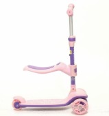 ΠΑΤΙΝΙ ROYAL BABY 2 ΣΕ 1 ΜΕ ΚΑΘΙΣΜΑ 091M PINK